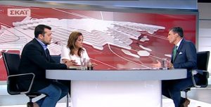 Συνέντευξη στην τηλεόραση του ΣΚΑΪ