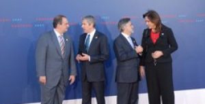 Η Ντόρα Μπακογιάννη στη σύνοδο κορυφής της Ευρωπαϊκής Ένωσης