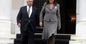 Δηλωσεις της Ντόρας Μπακογιάννη μετά τη συνάντησή της με τον Πρωθυπουργό