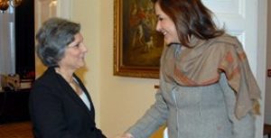 Δηλώσεις της Ντόρας Μπακογιάννη μετά τη συνάντησή της στη Βουδαπέστη με την Ουγγαρέζα ομόλογό της