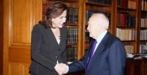 Δηλώσεις της Ντόρας Μπακογιάννη μετά τη συνάντησή της με τον Πρόεδρο της Δημοκρατίας