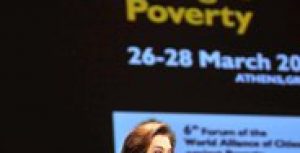 Ομιλία της Ντόρας Μπακογιάννη στο 6ο Φόρουμ της Παγκόσμιας Συμμαχίας Πόλεων κατά της Φτώχειας.