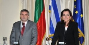 Δηλώσεις μετά τη συνάντηση της Ντόρας Μπακογιάννη με τον Υπουργό Εξωτερικών της Βουλγαρίας Ιβάιλο Καλφίν