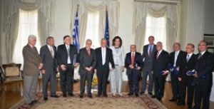 Χαιρετισμός της Ντόρας Μπακογιάννη κατά την τελετή παρασημοφόρησης των Ανωτάτων Δικαστικών Λειτουργών