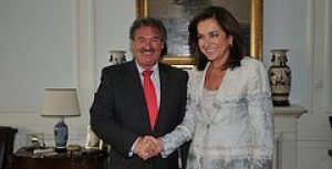 Δηλώσεις της Ντόρας Μπακογιάννη και του Λουξεμβούργιου ομολόγου της μετά τη συνάντησή τους