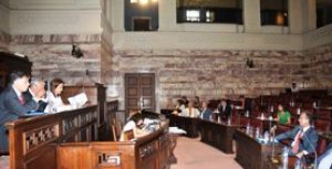 Ομιλία της Ντόρας Μπακογιάννη στις αρμόδιες Επιτροπές της Βουλής για την Ένωση για τη Μεσόγειο