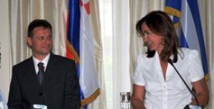 Δηλωσεις της Ντόρας Μπακογιάννη και του Κροάτη ομολόγου της μετά τη συνάντησή τους