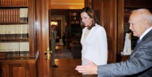 Δήλωση της Ντόρας Μπακογιάννη μετά τη συνάντησή της με τον Πρόεδρο της Δημοκρατίας