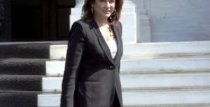 Δηλώσεις της Ντόρας Μπακογιάννη μετά τη συνεργασία της με τον Πρωθυπουργό