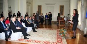 Δήλωση της Ντόρας Μπακογιάννη μετά τη συνάντησή της με τον Sir Nicholas Stern με την ευκαιρία της έκδοσης στα ελληνικά της σύνοψης της Έκθεσης Στερν