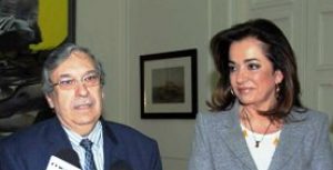 Δηλωσεις της Ντόρας Μπακογιάννη και του Επικεφαλής της Διπλωματικής Αντιπροσωπείας της Παλαιστινιακής Αρχής μετά τη συνάντησή τους