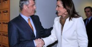 Δηλωσεις στο Κόσοβο μετά τη συνάντηση με τους Φατμίρ Σεϊντίου και Χασίμ Θάτσι