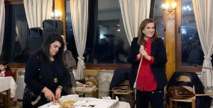 Στην κοπή πίτας του Κοινωφελούς Ιδρύματος “ΑΓΙΑ ΣΟΦΙΑ”